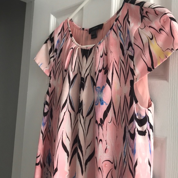 J. Crew keyhole blouse, like new. - Picture 3 of 3